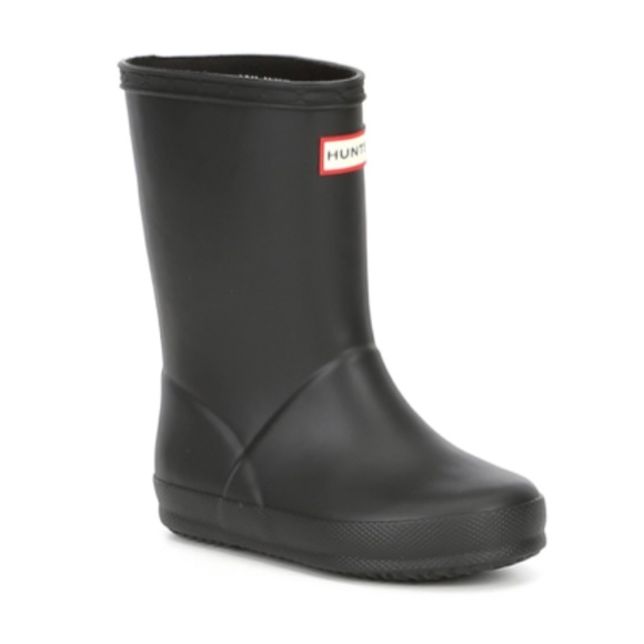 Hunter Other - Kid's Black Waterproof Rain Boot 8